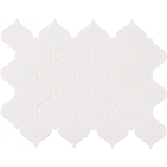 MS International 9.84" x 10.63" Specialty Shape Matte Porcelain Mosaic
