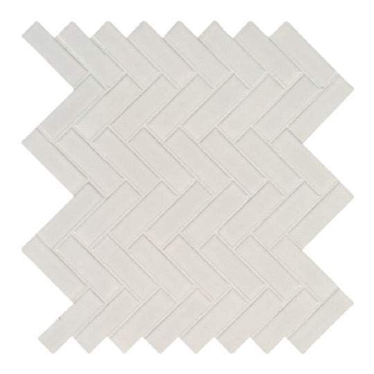 MS International 10.83" x 12.2" Domino Glossy Porcelain Mosaic
