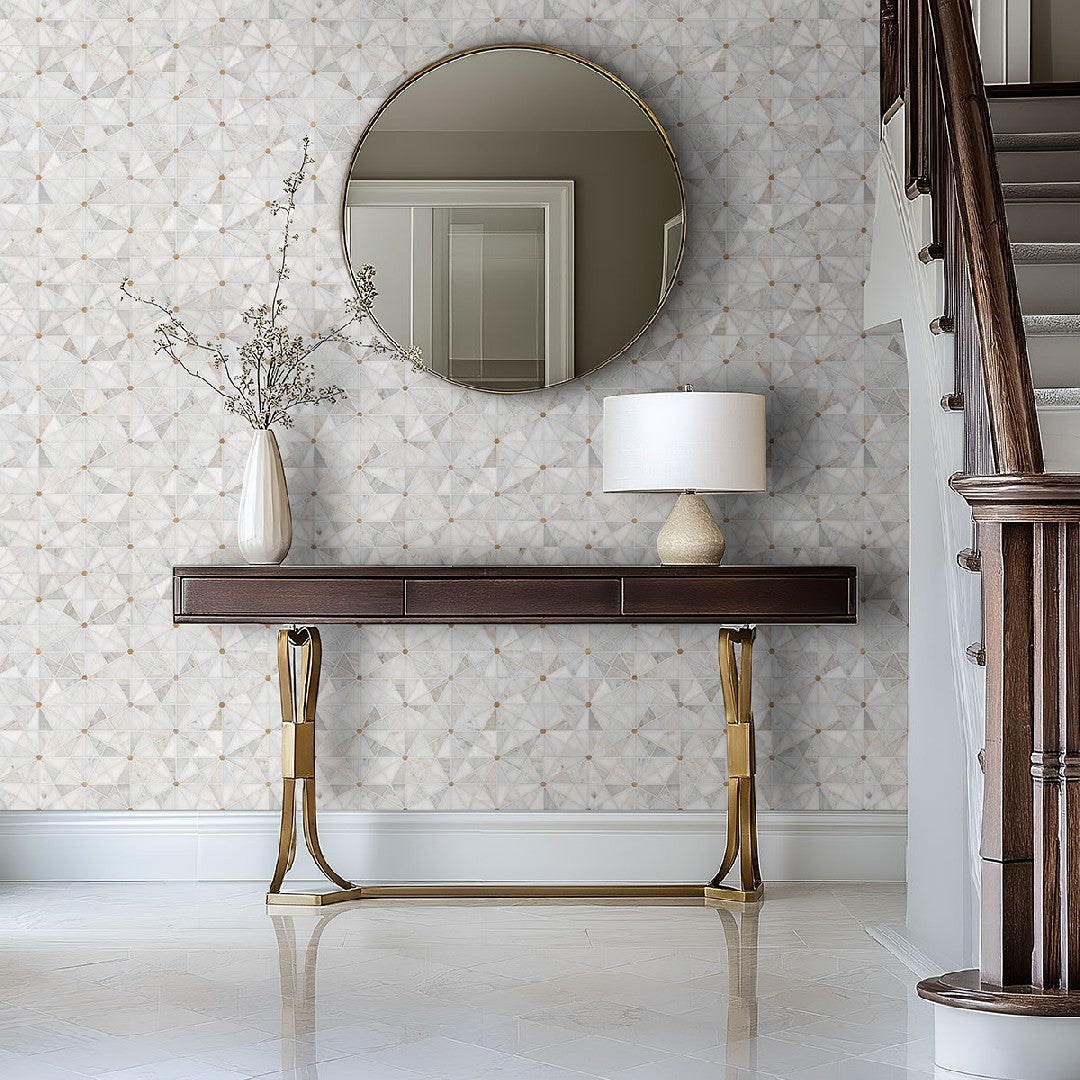 MS-International-11-x-12-Elegante-Stone-&-Metal-Mosaic-Pinwheel-Gold