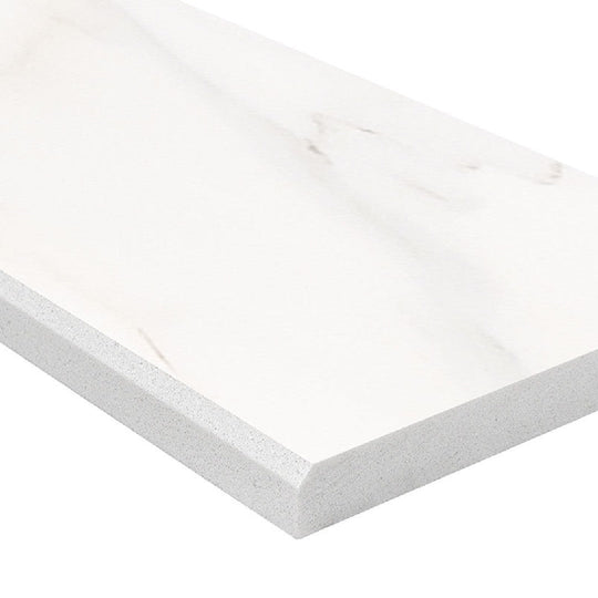 MS International 6" x 73" Threshold & Sills Polished Engineered Marble Threshold Single Beveled