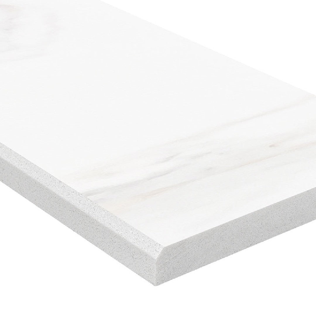 MS International 6" x 36" Threshold & Sills Polished Engineered Marble Threshold Double Beveled