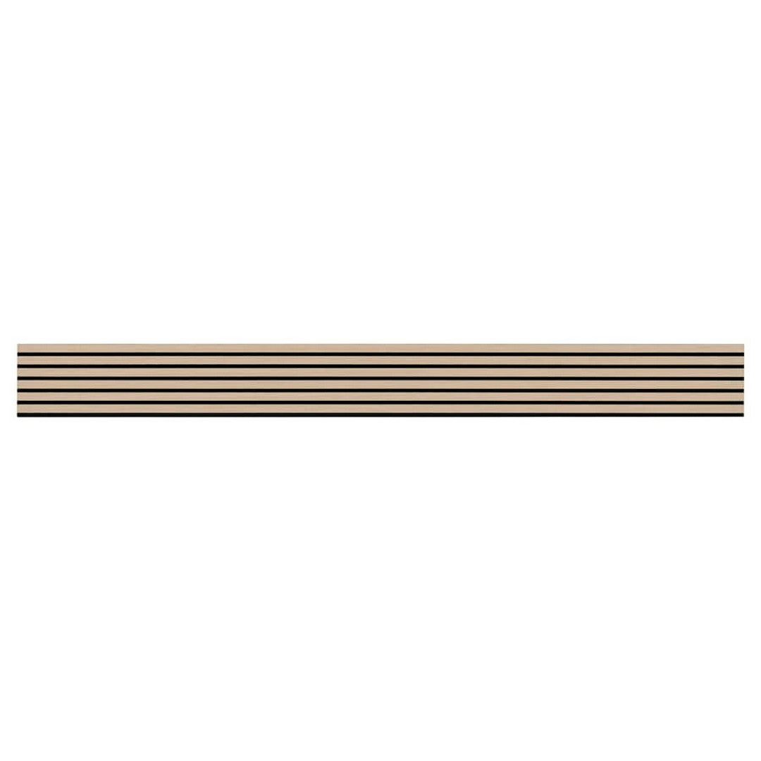 MS International 9.5" x 94.5" Acoustic Wood Slat Engineered Hardwood Wall Panel