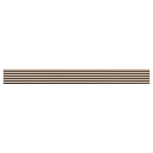 MS International 9.5" x 94.5" Acoustic Wood Slat Engineered Hardwood Wall Panel