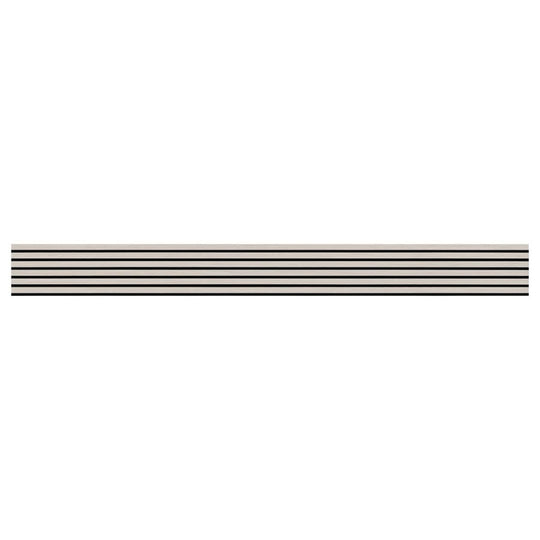 MS International 9.5" x 94.5" Acoustic Wood Slat Engineered Hardwood Wall Panel