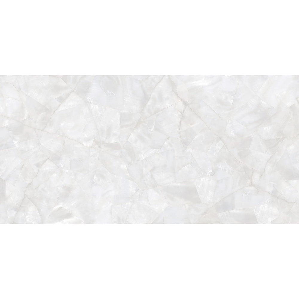 Tesoro 24" x 48" Mother Of Pearl Rectified Matte Porcelain Tile