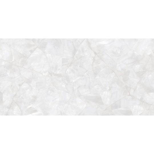 Tesoro 24" x 48" Mother Of Pearl Rectified Matte Porcelain Tile