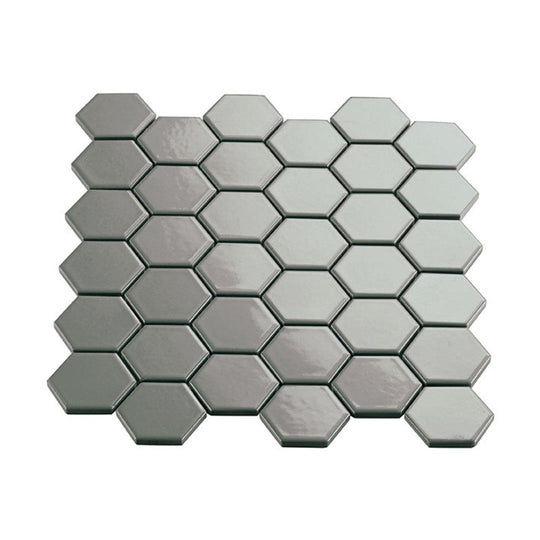 Crossville 10.7" x 12.84" Multiplier Gloss Porcelain 2" Hexagon