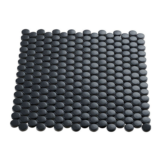 Crossville 11.5" x 12.76" Multiplier Matte Porcelain 0.75" Penny Round Mosaic