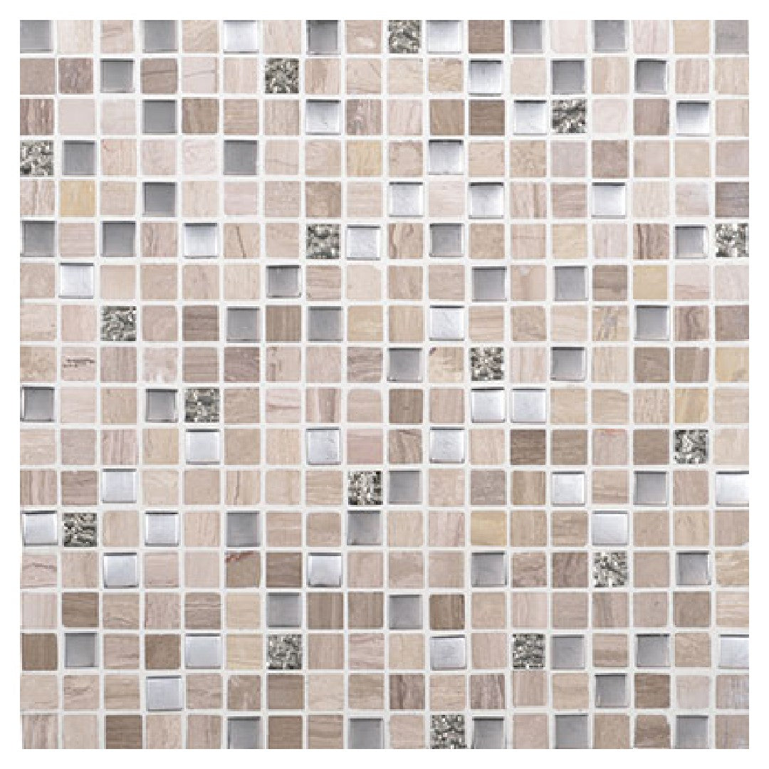 Daltile-Marvel-12-x-12-Stone-&-Glass-5/8-Straight-Joint-Mosaic-Mystique