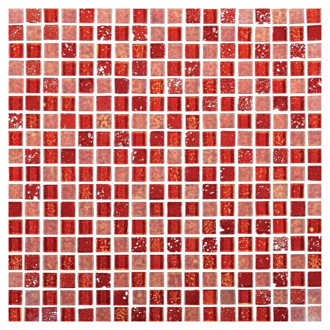 Daltile Marvel 12" x 12" Stone & Glass 5/8" Straight Joint Mosaic