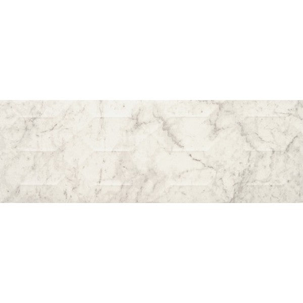 Chesapeake Pine Ridge 8" x 24" Matte Porcelain Wave Rectangle Wall Tile