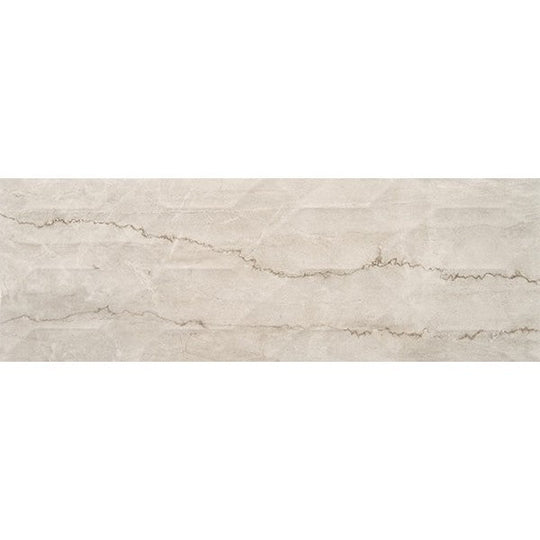 Chesapeake Pine Ridge 8" x 24" Matte Porcelain Wave Rectangle Wall Tile