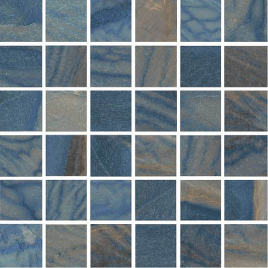 Happy Floors 12" x 12" Macaubas Rectified Natural Porcelain 2" Mosaic