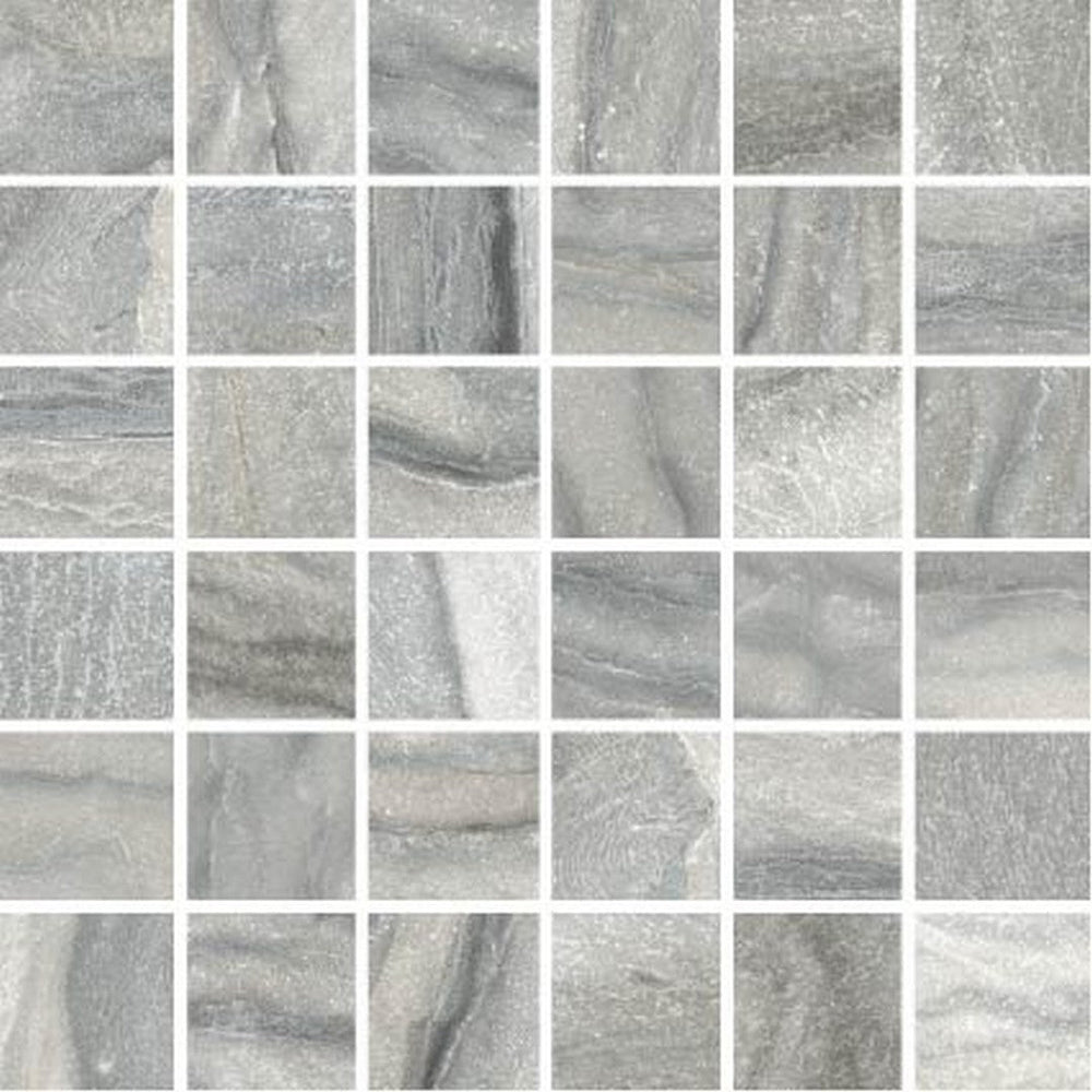Happy Floors 12" x 12" Macaubas Rectified Natural Porcelain 2" Mosaic