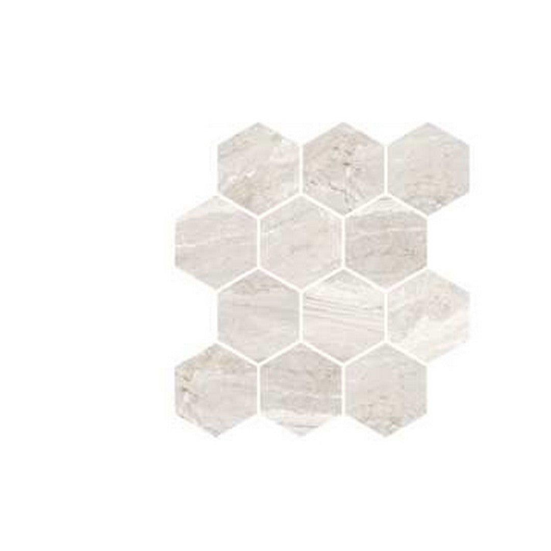 Floors 2000 Marbles 9" x 11" Matte Porcelain Hexagon Tile