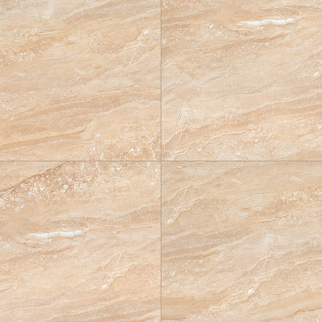 MS International Aria 24" x 24" Polished Porcelain Tile