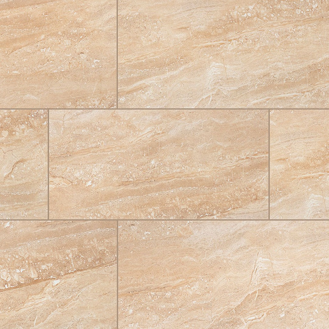 MS International Aria 24" x 48" Polished Porcelain Tile