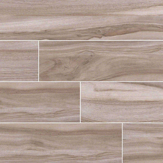 MS International Aspenwood 9" x 48" Matte Porcelain Tile