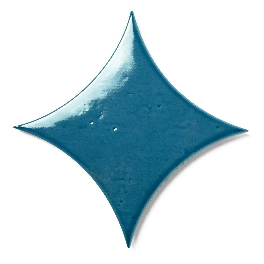 Bedrosians Legacy 6.5" x 6.5" Gloss Porcelain Kite Field Tile