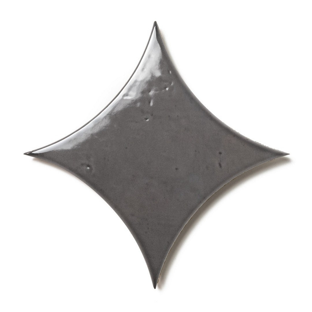 Bedrosians Legacy 6.5" x 6.5" Gloss Porcelain Kite Field Tile