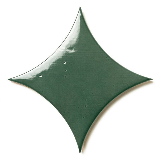 Bedrosians Legacy 6.5" x 6.5" Gloss Porcelain Kite Field Tile