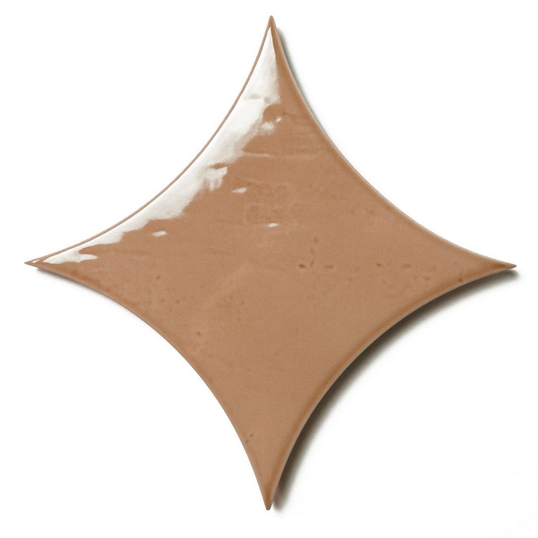 Bedrosians Legacy 6.5" x 6.5" Gloss Porcelain Kite Field Tile