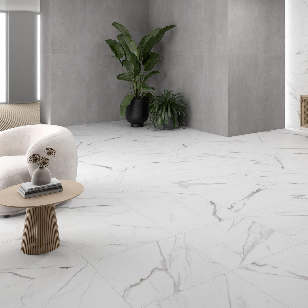 Tesoro-12-x-24-Ever-Pressed-Matte-Porcelain-Tile-Calacatta-Blanco