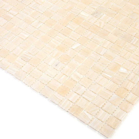 MiR-Alma-Solid-Color-0.6-Nibble-Beige-11.6-x-11.6-Glass-Mosaic-Beige-(ME19)