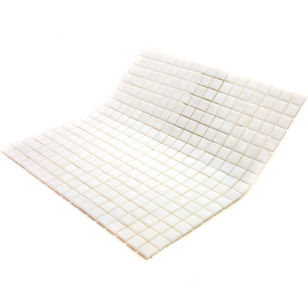 MiR-Alma-Solid-Color-0.6-Nibble-White-11.6-x-11.6-Glass-Mosaic-White-(NA109)