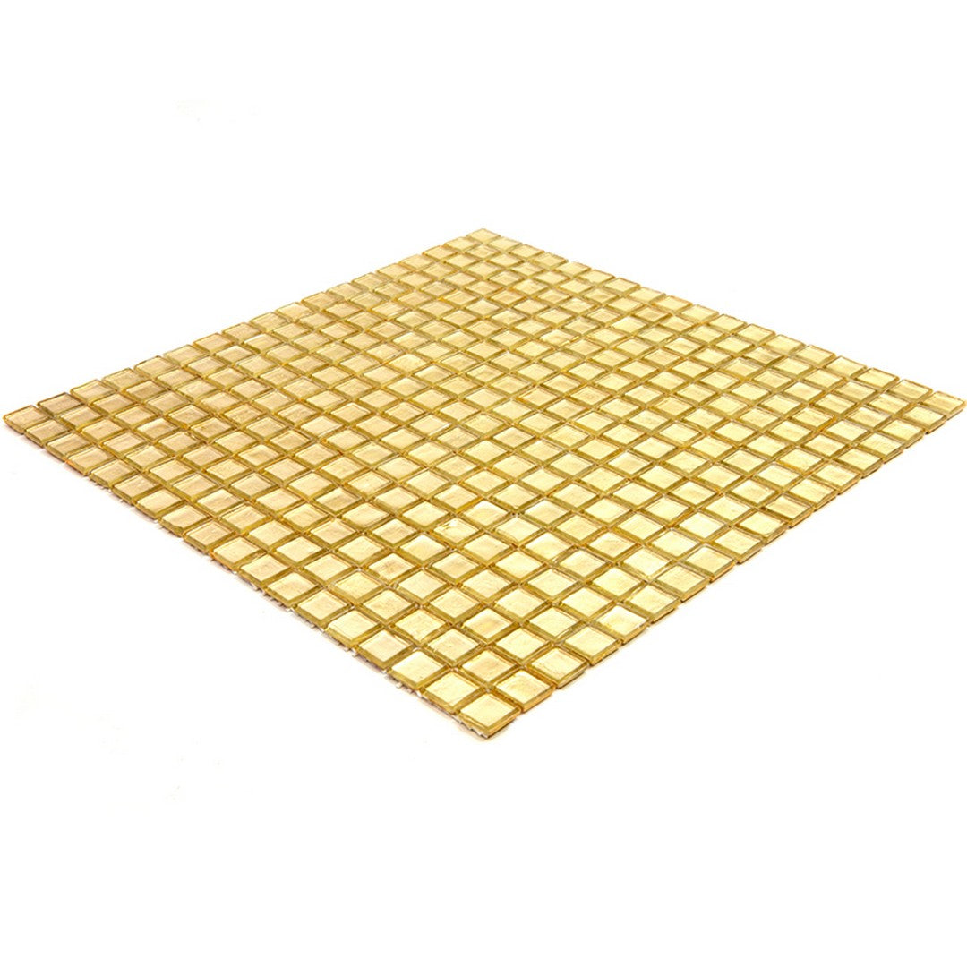 MiR-Alma-Solid-Color-0.6-Nibble-Yellow-11.6-x-11.6-Glass-Mosaic-Yellow-(B65)