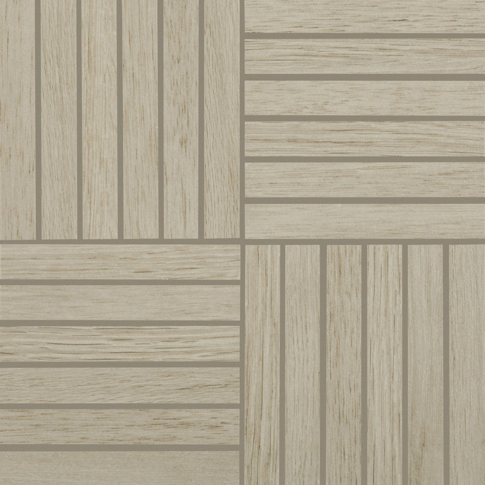 Crossville 12" x 12" Nest Unpolished Porcelain 1x6" Mosaic