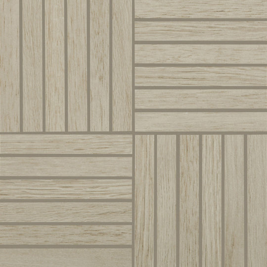 Crossville 12" x 12" Nest Unpolished Porcelain 1x6" Mosaic