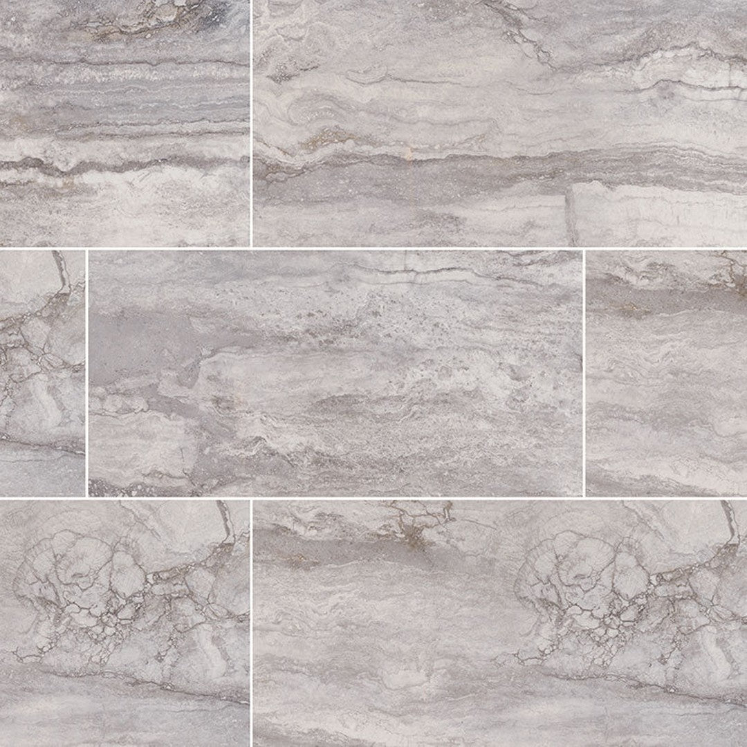 MS International Bernini 12" x 24" Polished Porcelain Tile