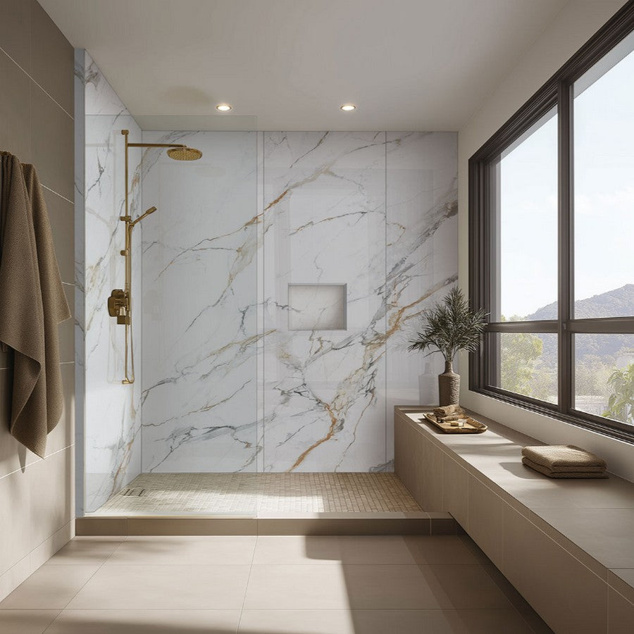 MS-International-32-x-96-Calacatta-Golden-Polished-Porcelain-Panel