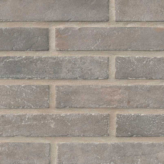 MS International Brickstone Brick 2" x 10" Matte Porcelain Tile