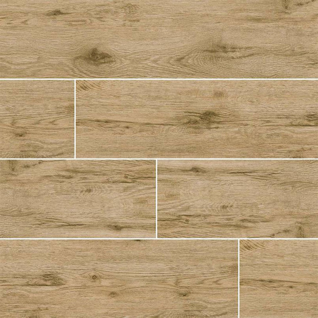 MS International Celeste 8" x 40" Matte Porcelain Tile