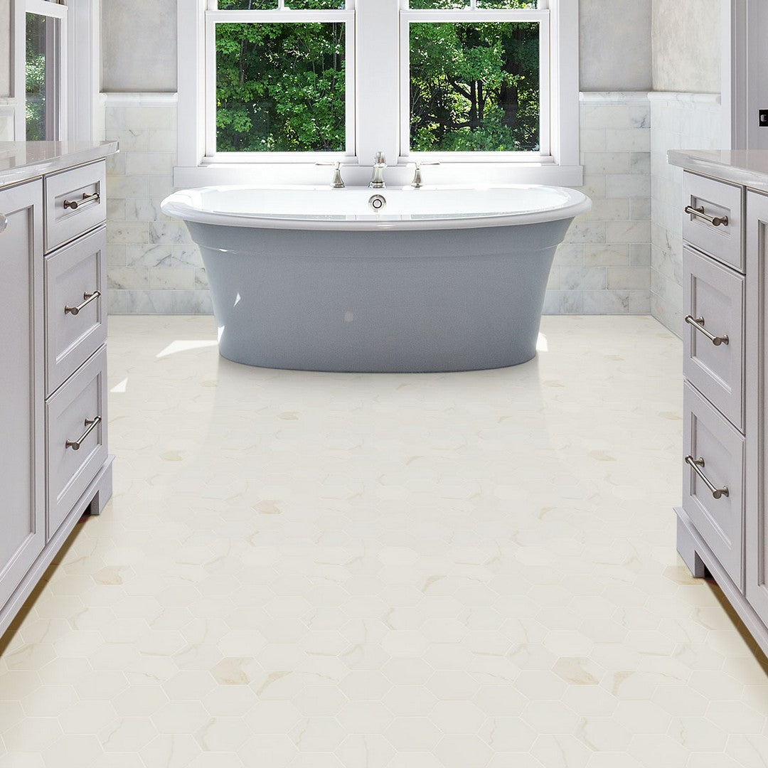 MS-International-Eden-12-x-12-Matte-Porcelain-Hexagon-2x2-Mosaic-Calacatta-White-Cool