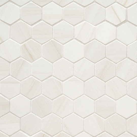 MS International Eden 12" x 12" Matte Porcelain Hexagon 2x2 Mosaic