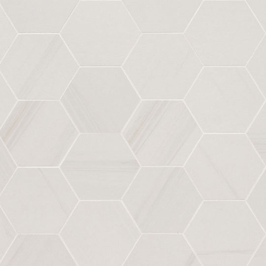 MS International Eden 12" x 12" Matte Porcelain Hexagon 3x3 Mosaic