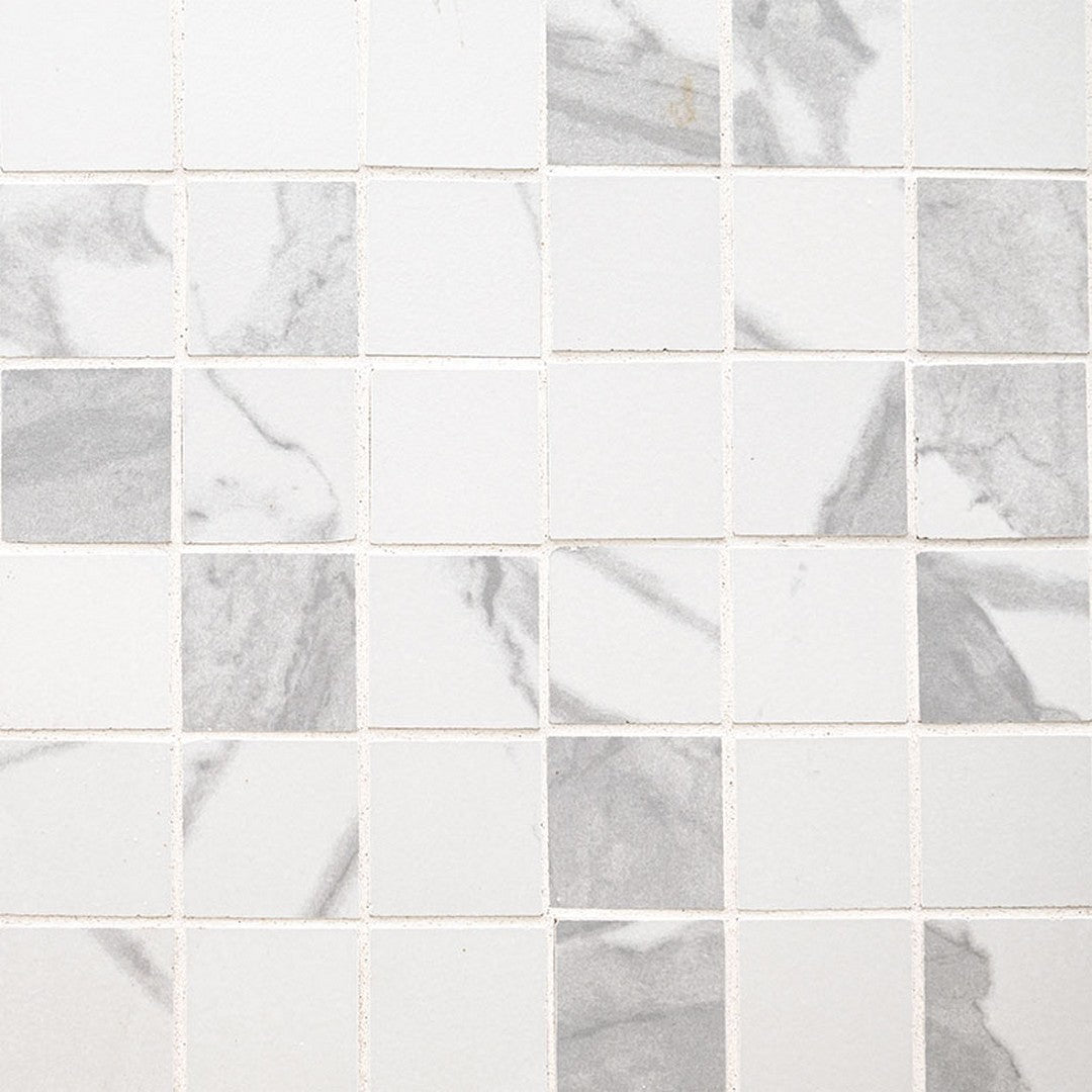 MS International Eden 12" x 12" Matte Porcelain 2" Mosaic