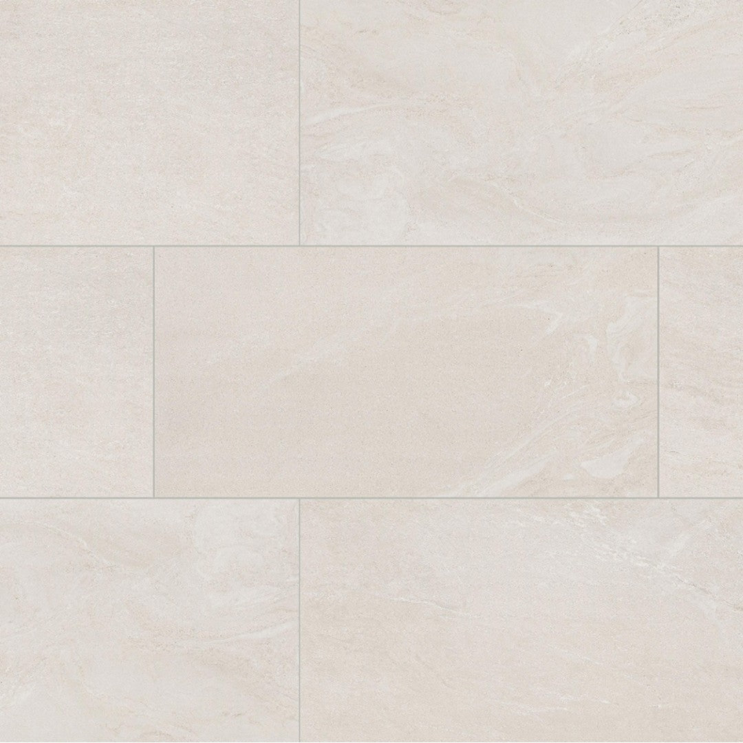 MS International 24" x 48" Elbe Lappato Quartzite Look Porcelain Tile