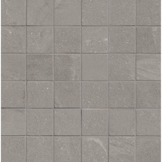 MS International 12" x 12" Elbe Lappato Porcelain 2" Mosaic