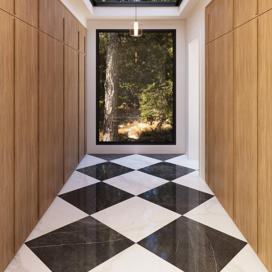 Bedrosians-Magnifica-The-Thirties-30-x-30-Polished-Porcelain-Tile-Calacatta-Oro-Polished