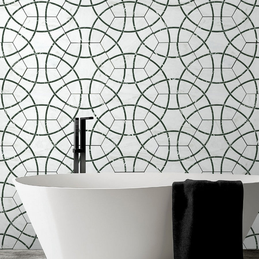 MS-International-11-x-13-Geoglam-Matte-Hexagonal-Porcelain-Tile-Midnight