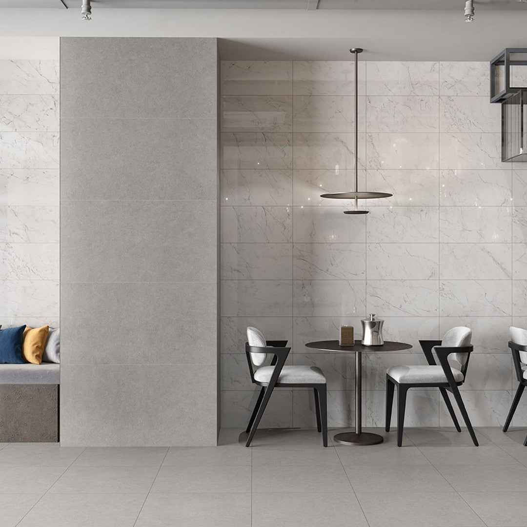 MS-International-Kaya-12-x-24-Polished-Porcelain-Glazed-Tile-Carrara-Bianco-White-Warm