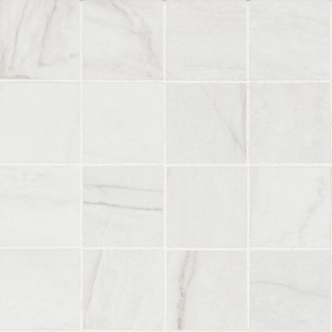 MS International 12" x 12" Kaya Matte Porcelain 3" Mosaic