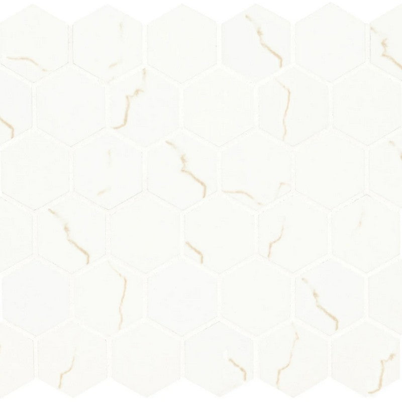 MS International 2" x 2" Miraggio Porcelain Hexagon Mosaic