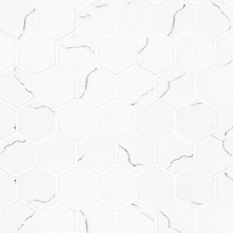 MS International 2" x 2" Miraggio Porcelain Hexagon Mosaic