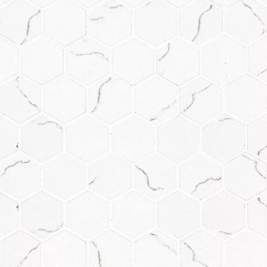 MS International 2" x 2" Miraggio Porcelain Hexagon Mosaic