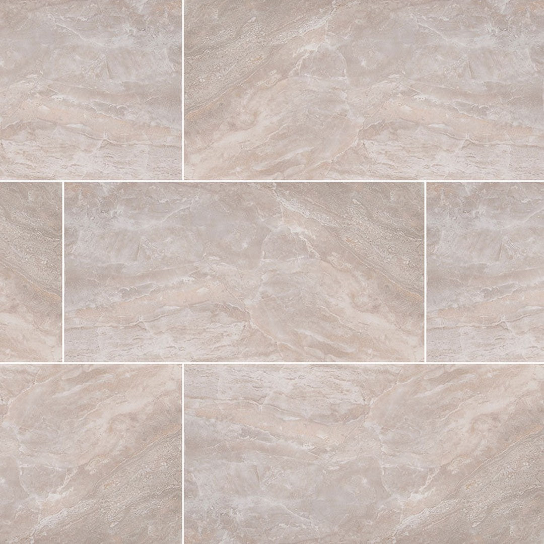 MS International Onyx 12" x 24" Polished Porcelain Tile